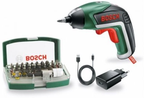 Atornillador Bosch Bateria Ixo V Basico + Set Puntas Atornillador Bosch Bateria Ixo V Basico + Set Puntas